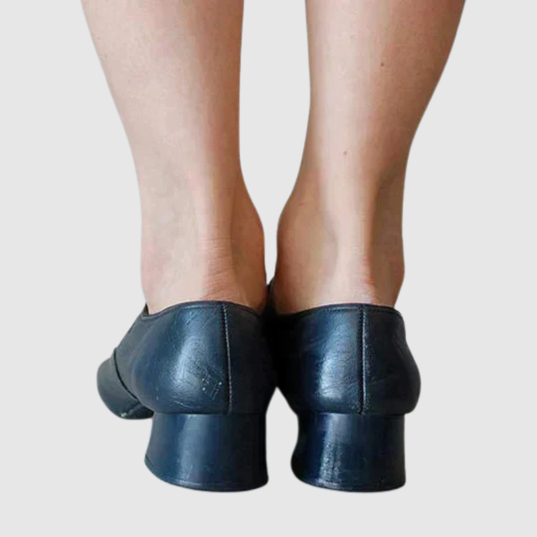 Women's Mary Jane Shoes Rounded-Toe Buckled Strap