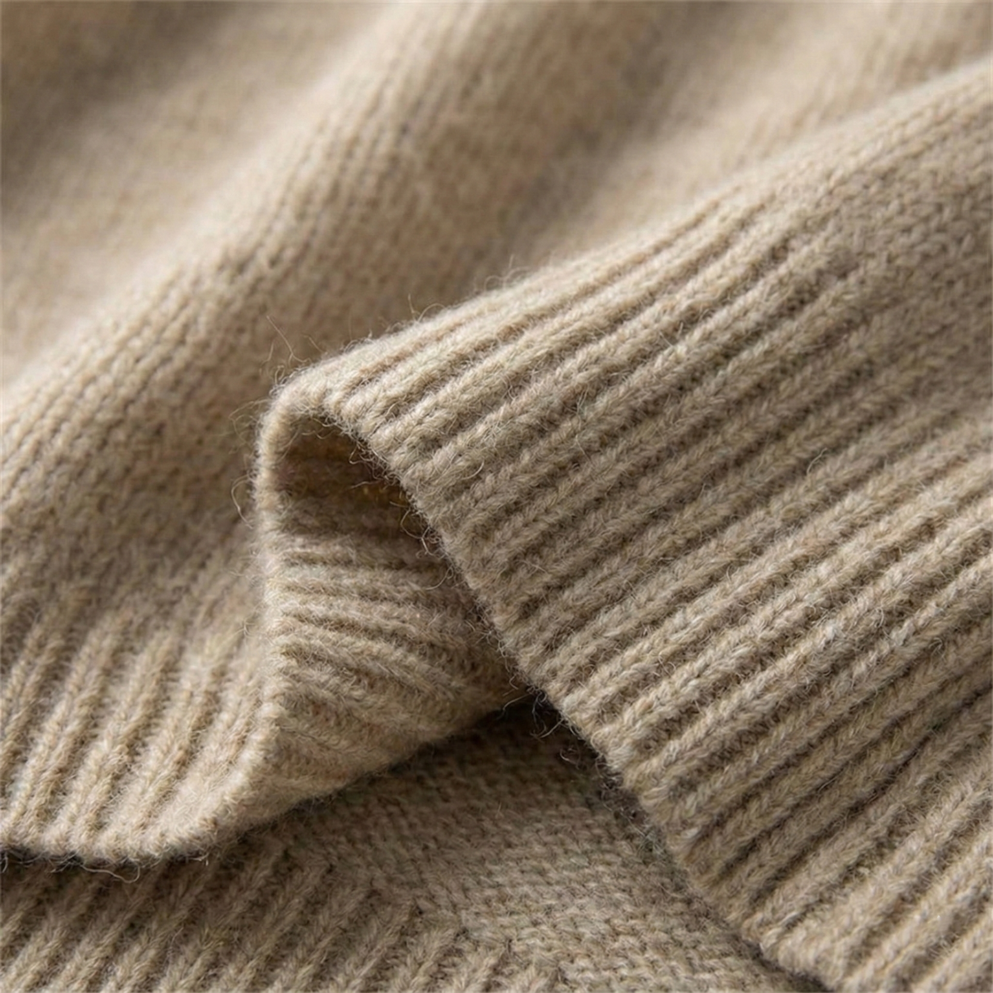 Pull Col Roulé Oversize en Cachemire Caliboot