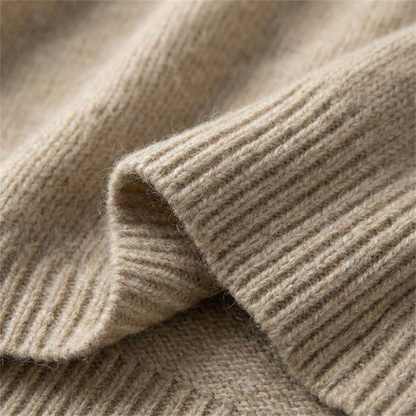 Pull Col Roulé Oversize en Cachemire Caliboot