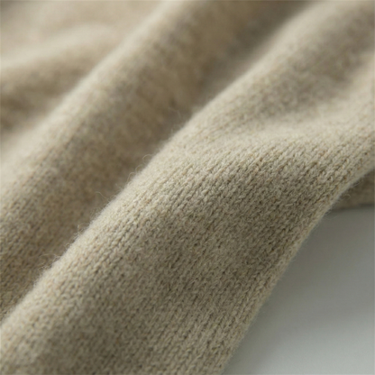 Pull Col Roulé Oversize en Cachemire Caliboot