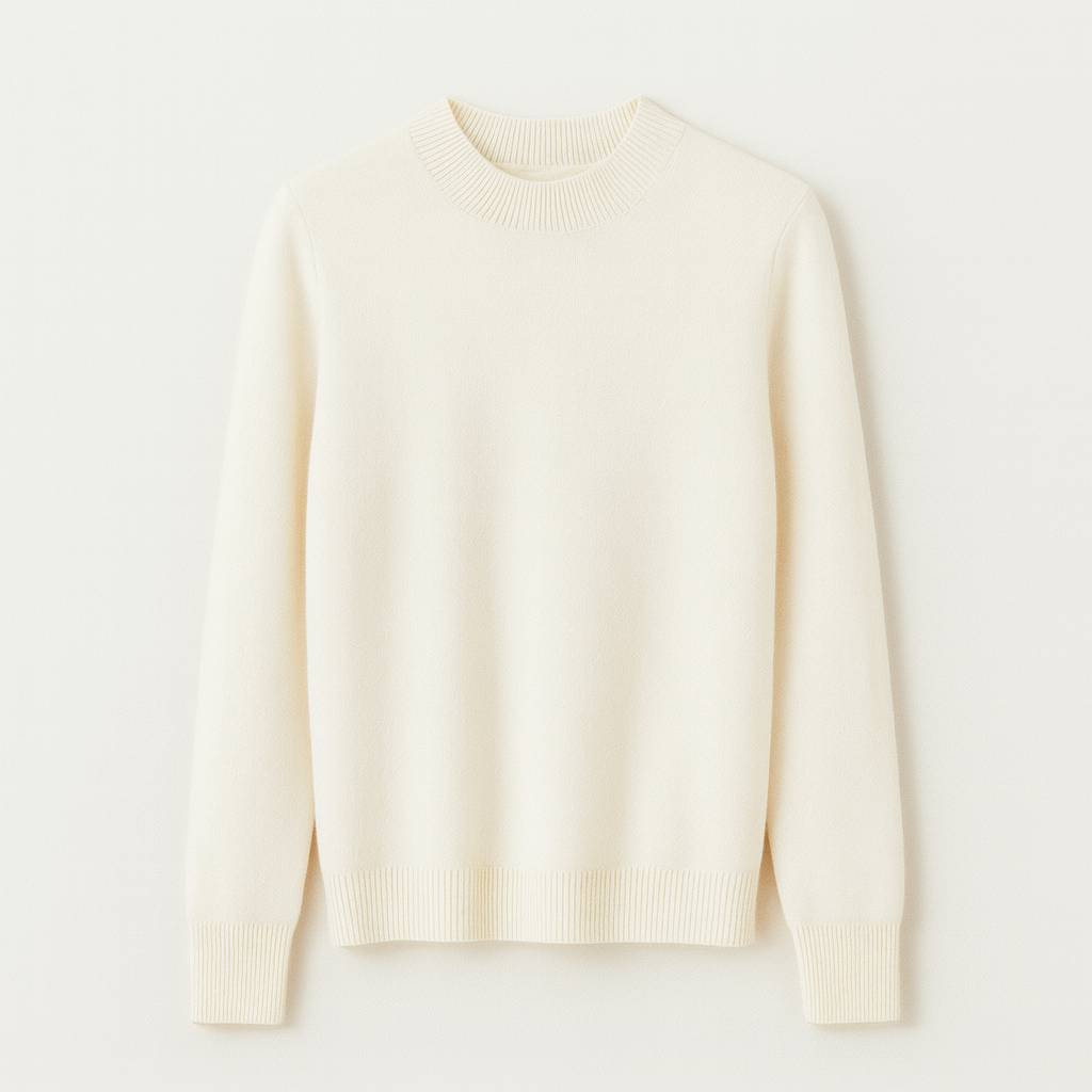 Women's Cashmere Sweater Autumn Beige
