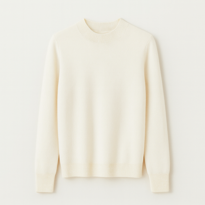Women's Cashmere Sweater Autumn Beige