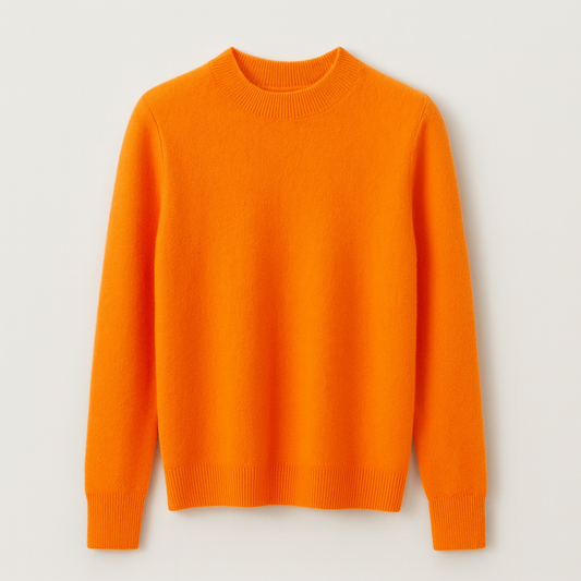 Women's Cashmere Sweater Autumn Beige - 
Fashinoza