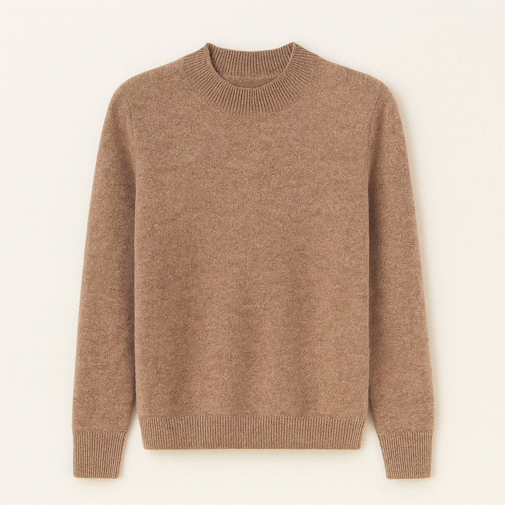 Women's Cashmere Sweater Autumn Beige