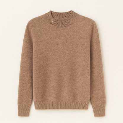 Women's Cashmere Sweater Autumn Beige