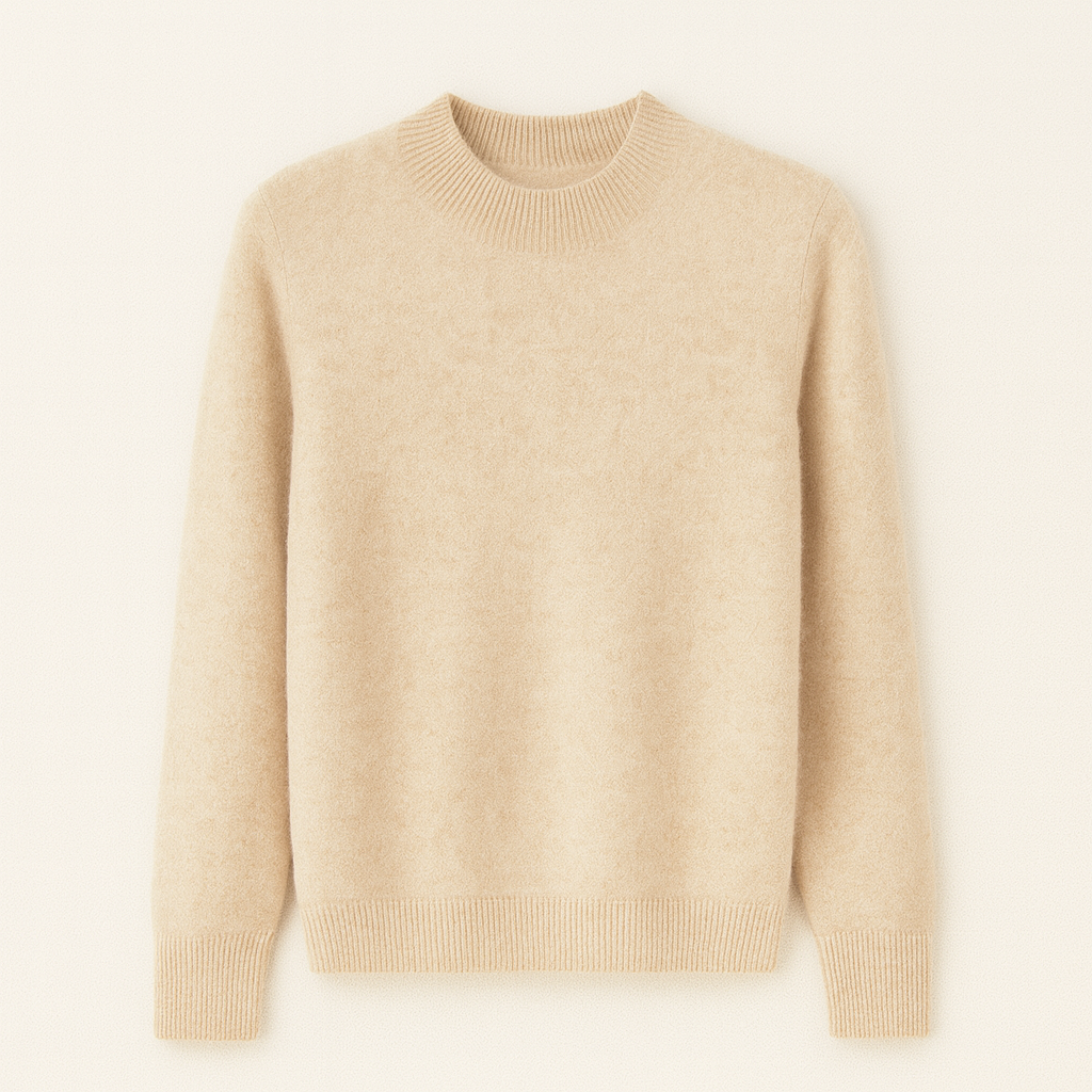 Women's Cashmere Sweater Autumn Beige