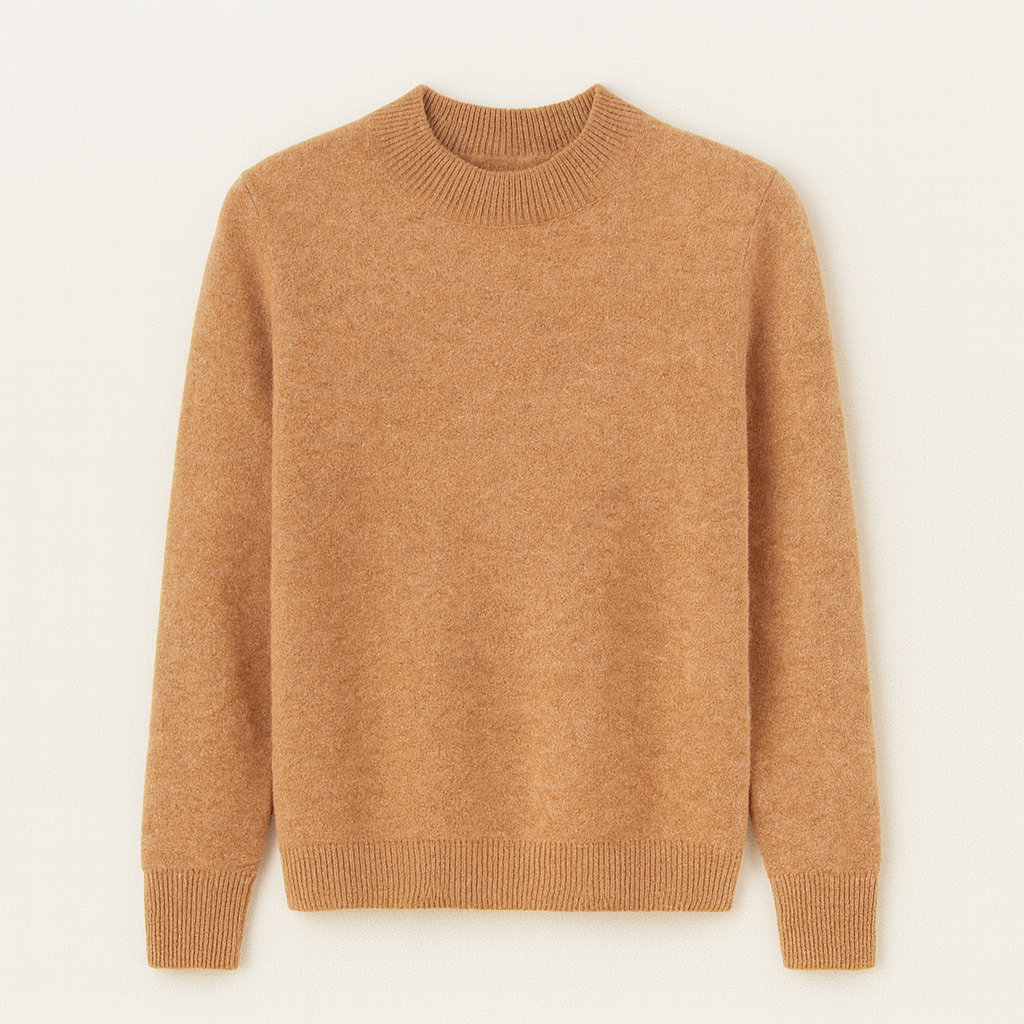 Women's Cashmere Sweater Autumn Beige