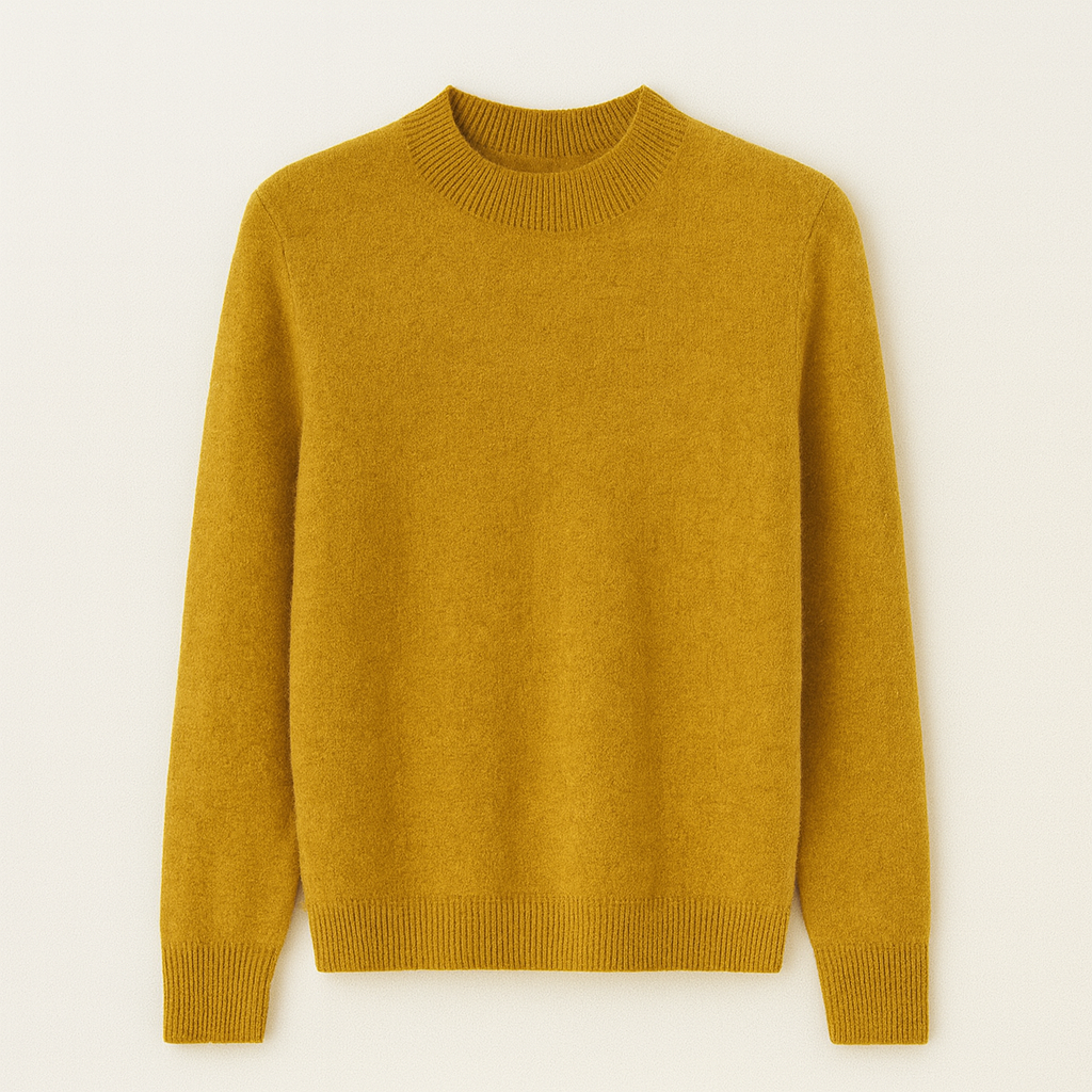 Women's Cashmere Sweater Autumn Beige