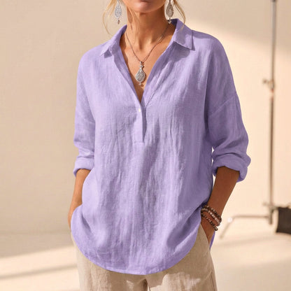 Men's Relaxed Fit Long Sleeve Shirt Lightweight