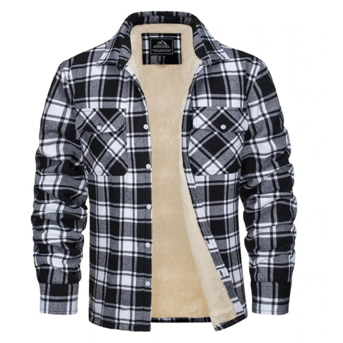 Leo | Men Spring Plaid Shirt Jacket