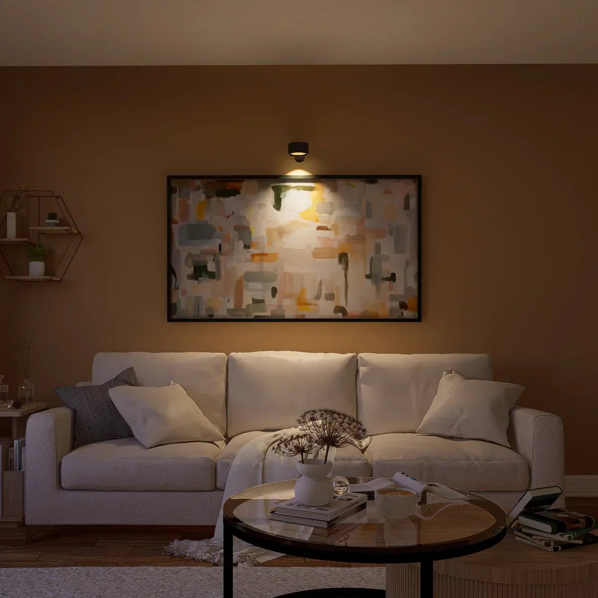 Magnetic Cordless Wall Lamp Rechargeable LED