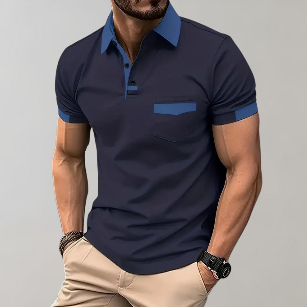 Men's Classic Polo Shirt Cotton - Fashinoza
