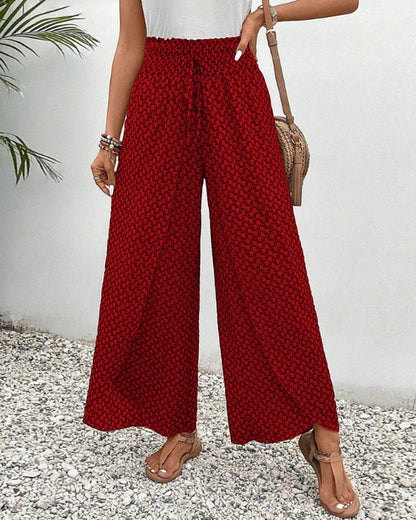 Vera Women's Wide Leg Trousers Relaxed Fit