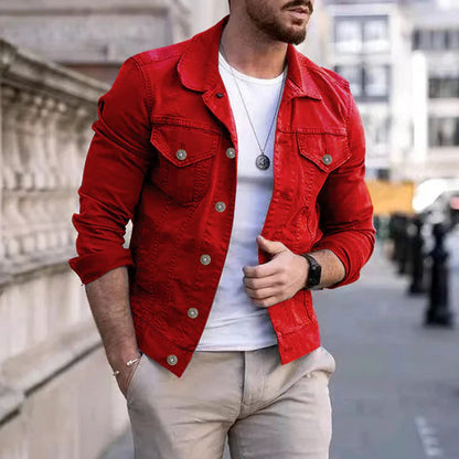 Men's Lightweight Spring Jacket Water Resistant Beige