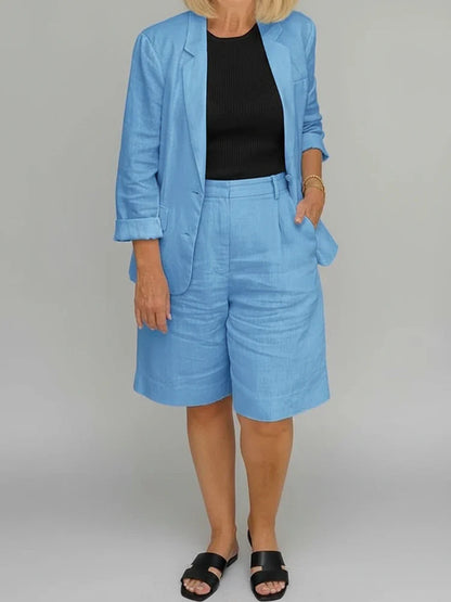 Women's Relaxed Fit Blazer Suit