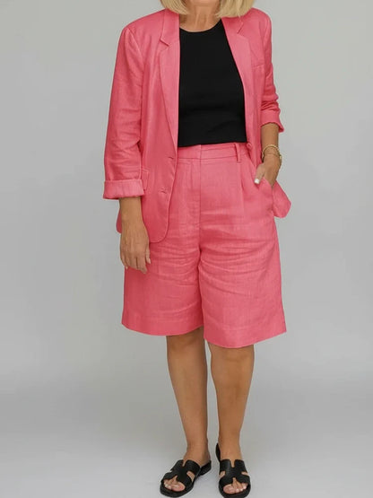 Women's Relaxed Fit Blazer Suit