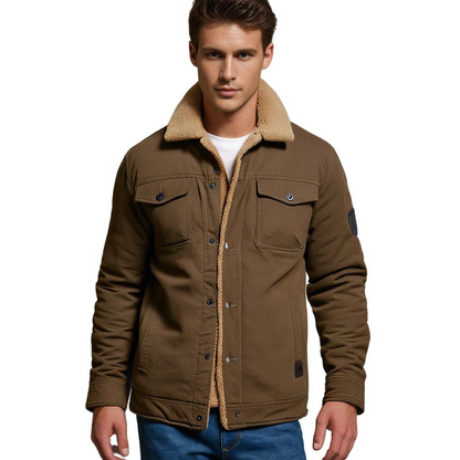 Grant | Men's Warm Sherpa-Lined Winter Jacket