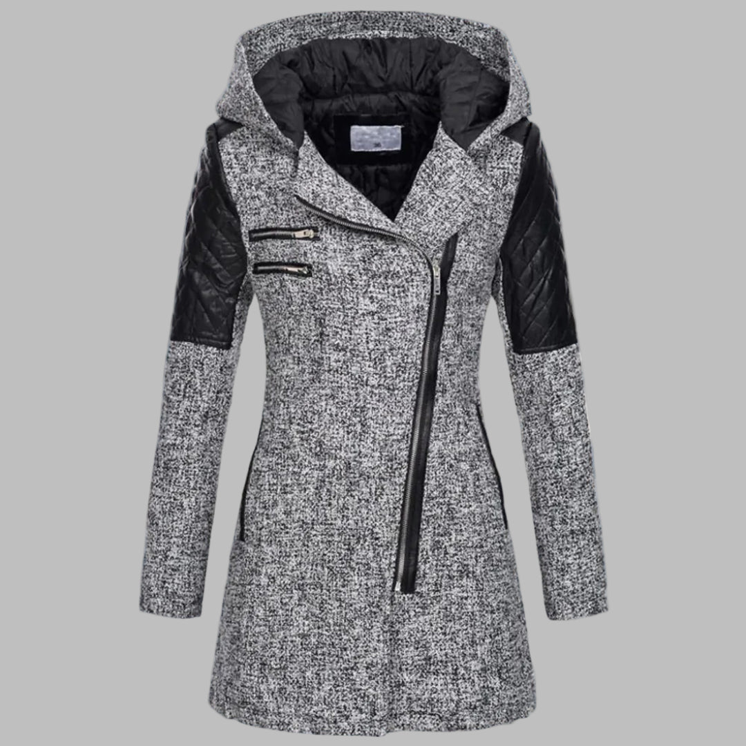 Women's Winter Parka Coat with Hood - Fashinoza