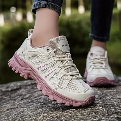 Hiking Shoes Men's Women's Breathable Mesh Anti-Slip Trekking Sneakers