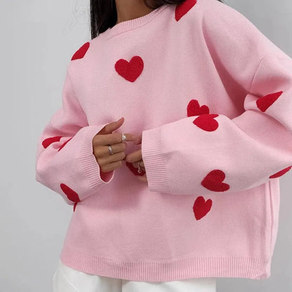 Women's Heart Sweater