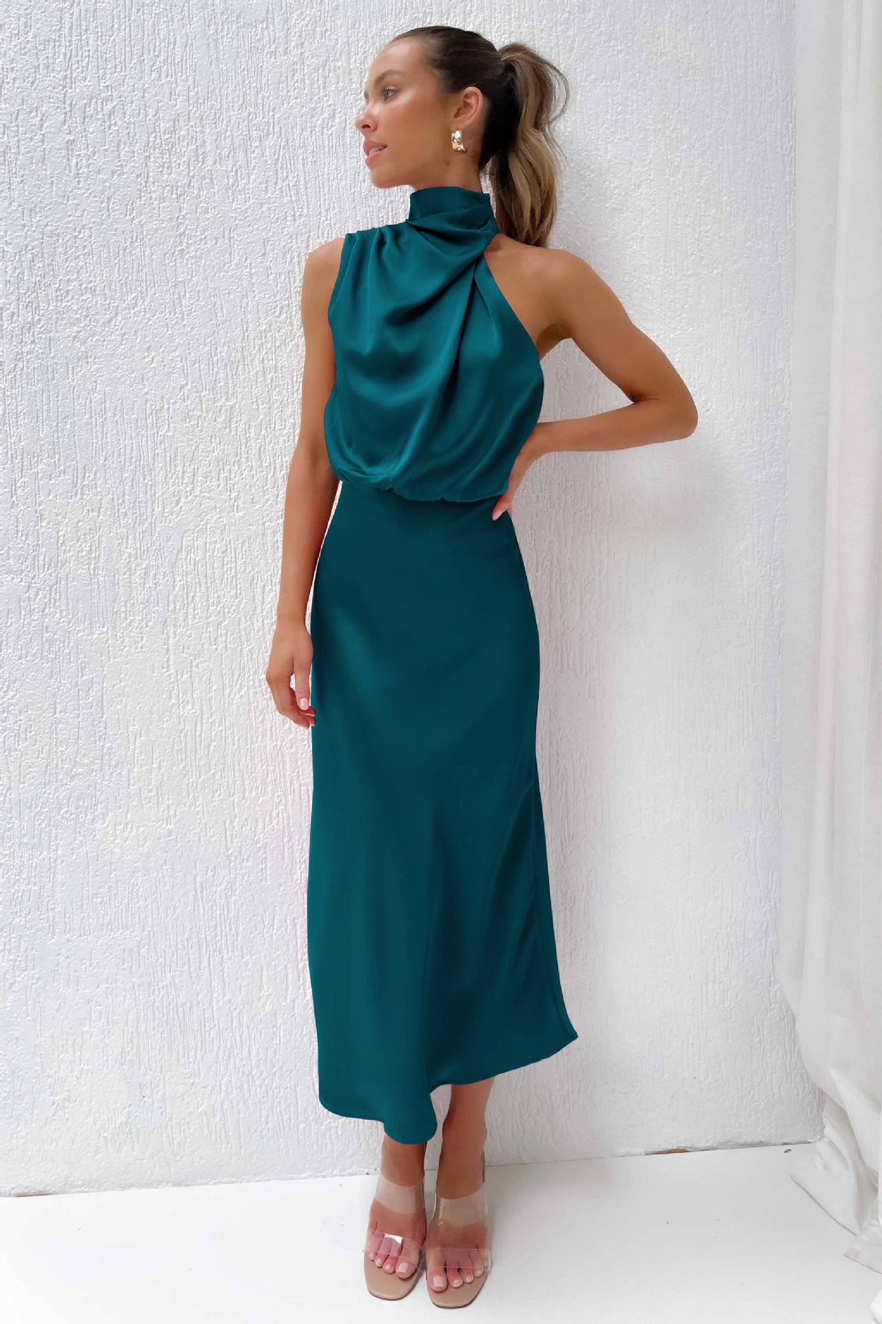 Mariana Women's Halter Evening Dress