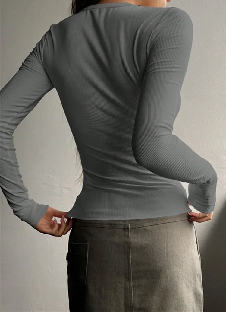 Men's Minimalist Henley Shirt