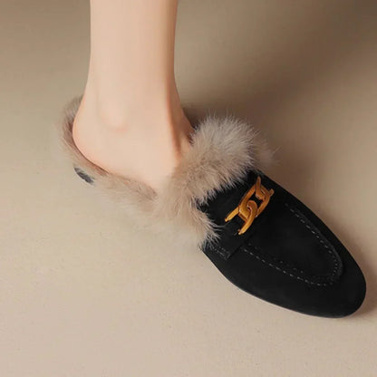 Women's Whisper Fur Mules