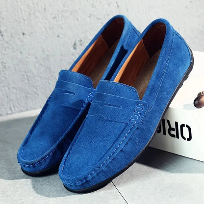 Men's Soft Loafers Comfortable Slip On Shoes