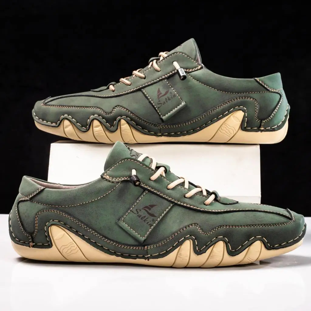 Casual Comfort Lace-Up Shoes