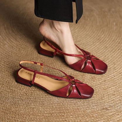 Elora Genuine Leather Sandals
