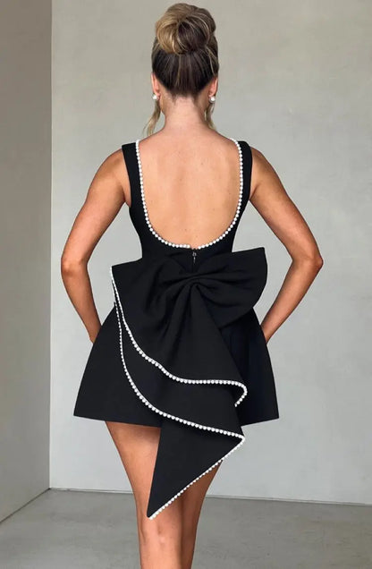 Women's Mini Dress Elegant Flattering Silhouette
