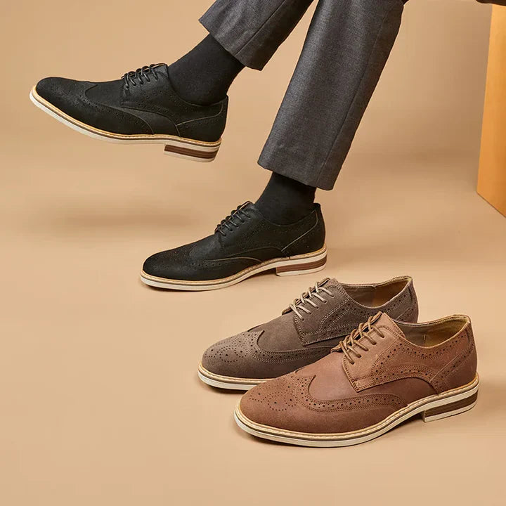 Men's Zaviar Genuine Leather Shoes