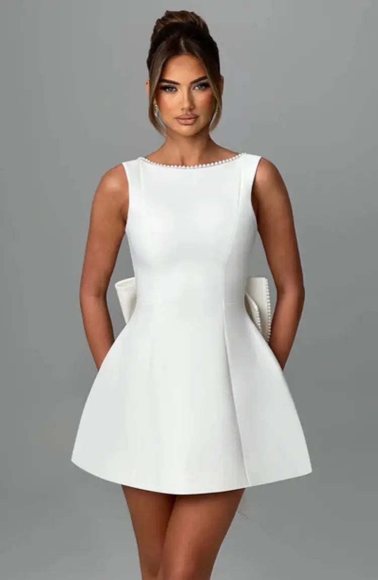 Women's Mini Dress Elegant Flattering Silhouette