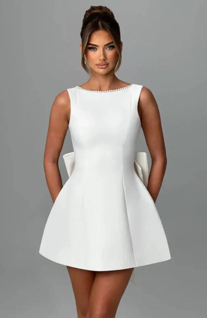Women's Mini Dress Elegant Flattering Silhouette