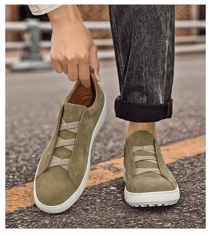 Lusano Men's Suede Sneakers