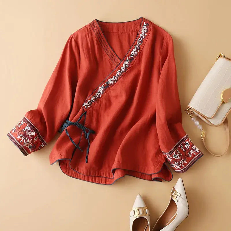 Women's Relaxed Fit Blouse Lightweight