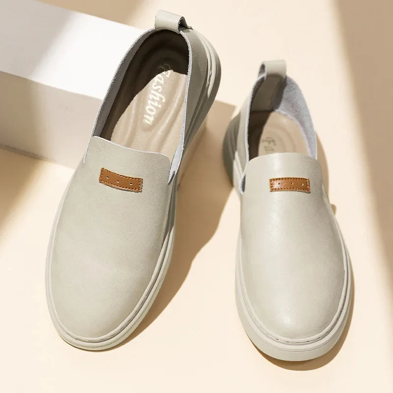 Jorvik Genuine Leather Loafers