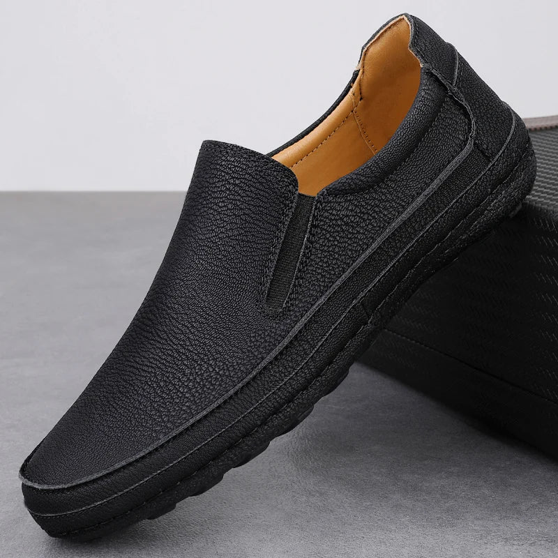 Larvis Genuine Leather Loafers