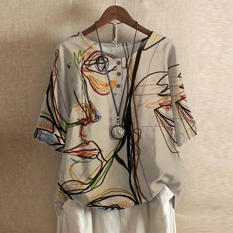 Women's Retro Blouse