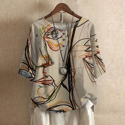 Women's Retro Blouse