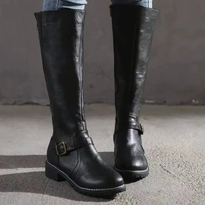 Women’s Tall Knee-High Zipper Boots