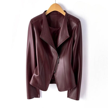 Women's Leather Jacket - 
Fashinoza