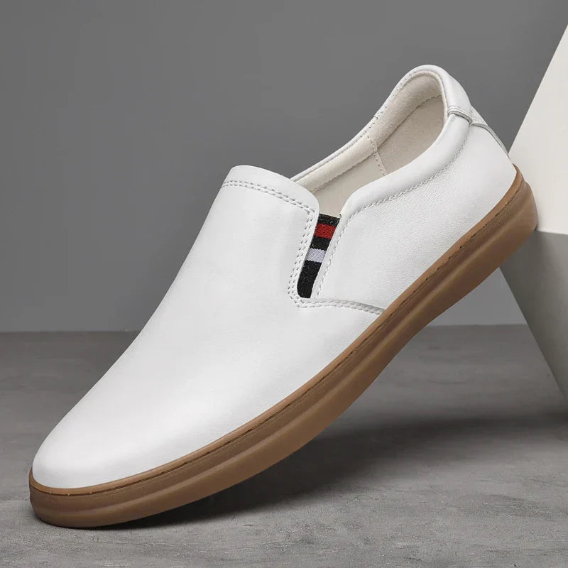 Casvian Men's Leather Loafers - 
Fashinoza