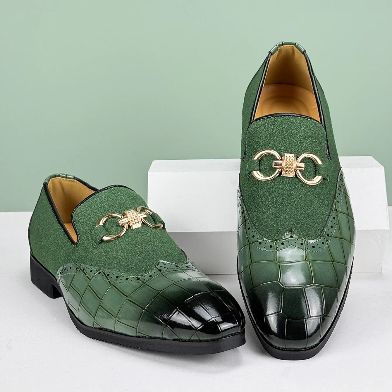 Men's Leather Loafers Brown