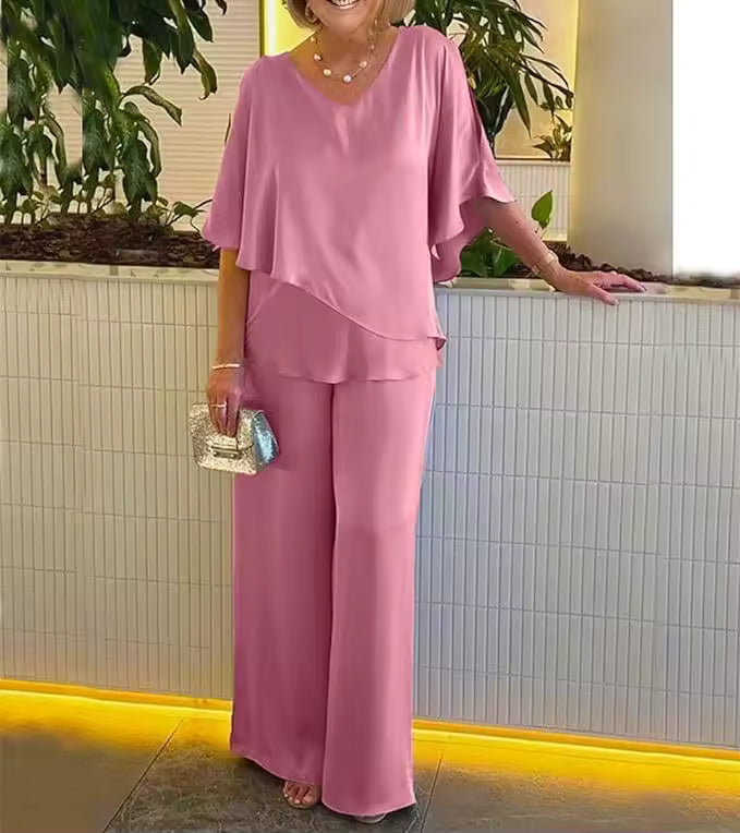 Women's Loose And Pants Set