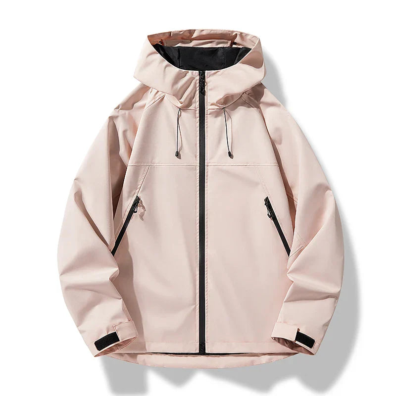 Luke | Men Spring Hooded Zip Front Jacket