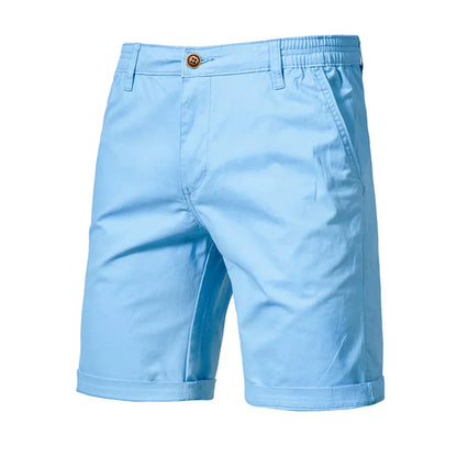 Men's Smart Casual Shorts Lightweight Beige
