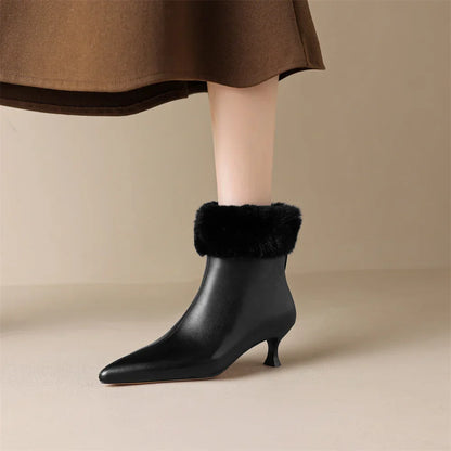 Clarks Women's Leather Ankle Boots