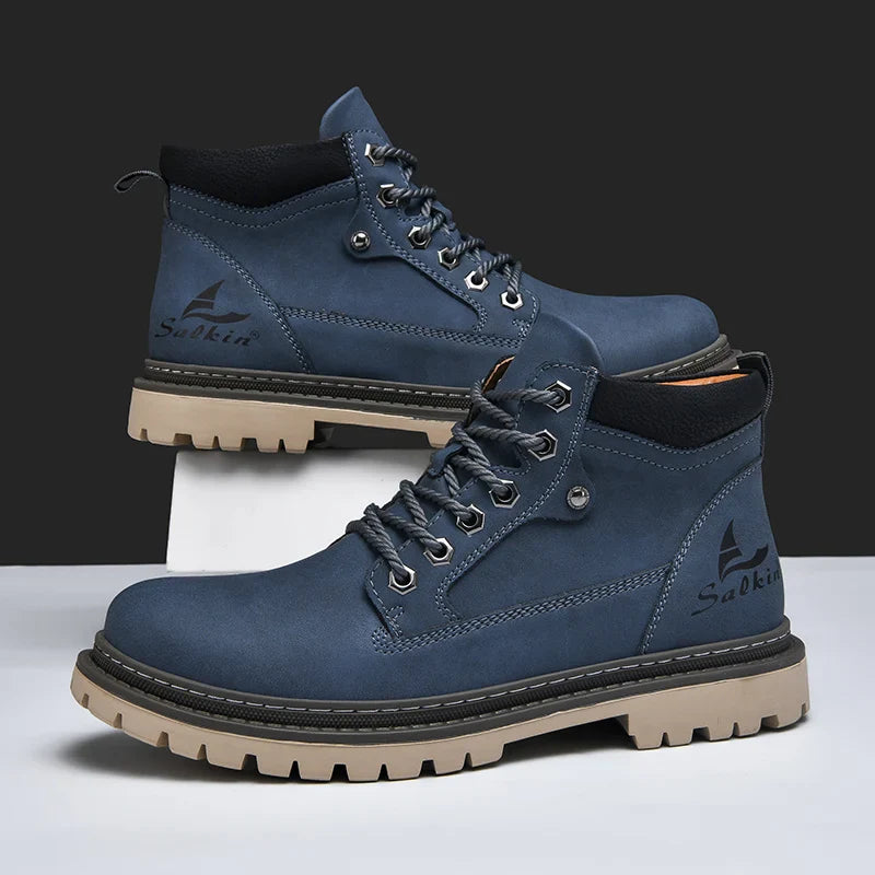 Regon Genuine Leather Boots
