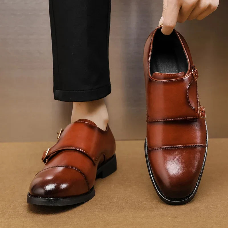 Men's Grandeur Monk Strap Shoes